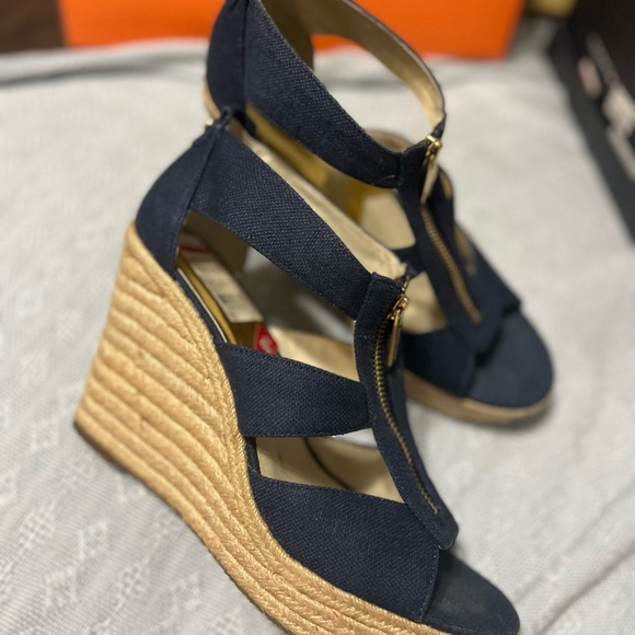 Michael Kors Wedge Sandals - Picture 2 of 4
